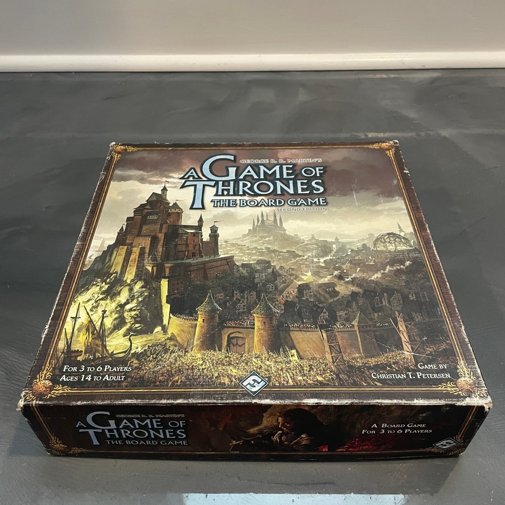A Game of Thrones The Board Game 2nd Ed Fantasy Flight Games Strategy Complete